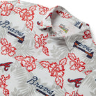 Reyn Spooner ATLANTA BRAVES PUA PERFORMANCE POLO in WHITE