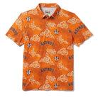 Reyn Spooner HOUSTON ASTROS PUA PERFORMANCE POLO in ORANGE