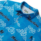 Reyn Spooner MIAMI MARLINS PUA PERFORMANCE POLO in TURQUOISE