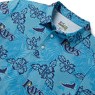 Reyn Spooner TAMPA BAY RAYS PUA PERFORMANCE POLO in LIGHT BLUE