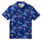 Reyn Spooner TEXAS RANGERS PUA PERFORMANCE POLO in NAVY