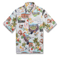 New York Yankees Reyn Spooner Youth scenic Button-Up Shirt - White