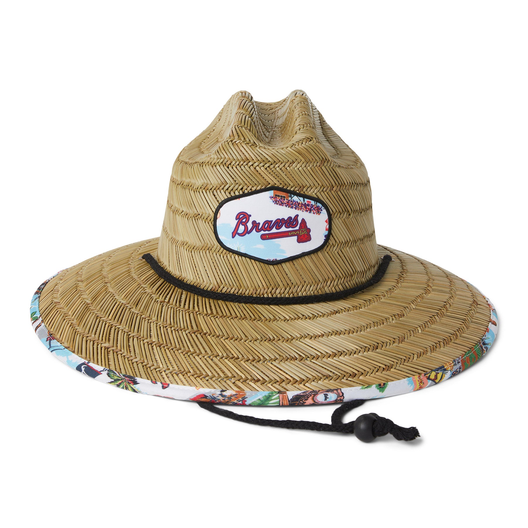 Reyn Spooner ATLANTA BRAVES SCENIC STRAW HAT in SCENIC