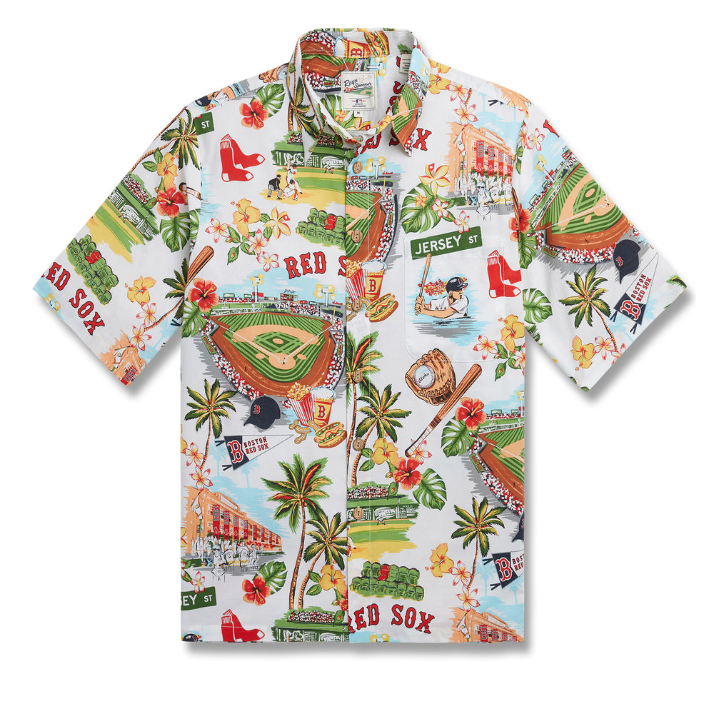 Boston Red Sox XL Vintage Reyn Spooner Hawaiian Shirt MLB NWOT