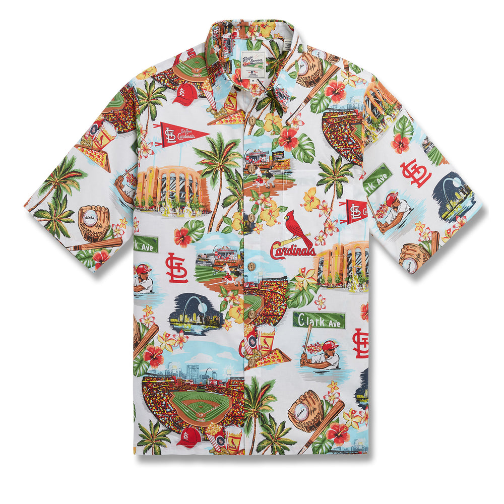 reyn spooner, Shirts, Reyn Spooner St Louis Cardinals Hawaiian Shirt