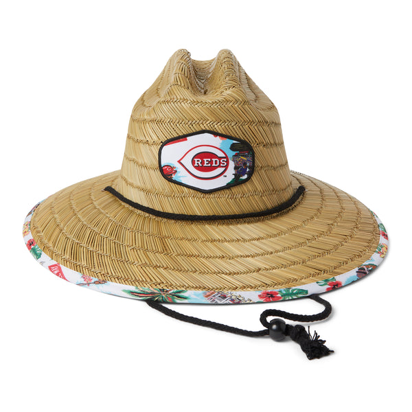 Reyn Spooner Men's One Size Atlanta Braves scenic Straw Hat - Each