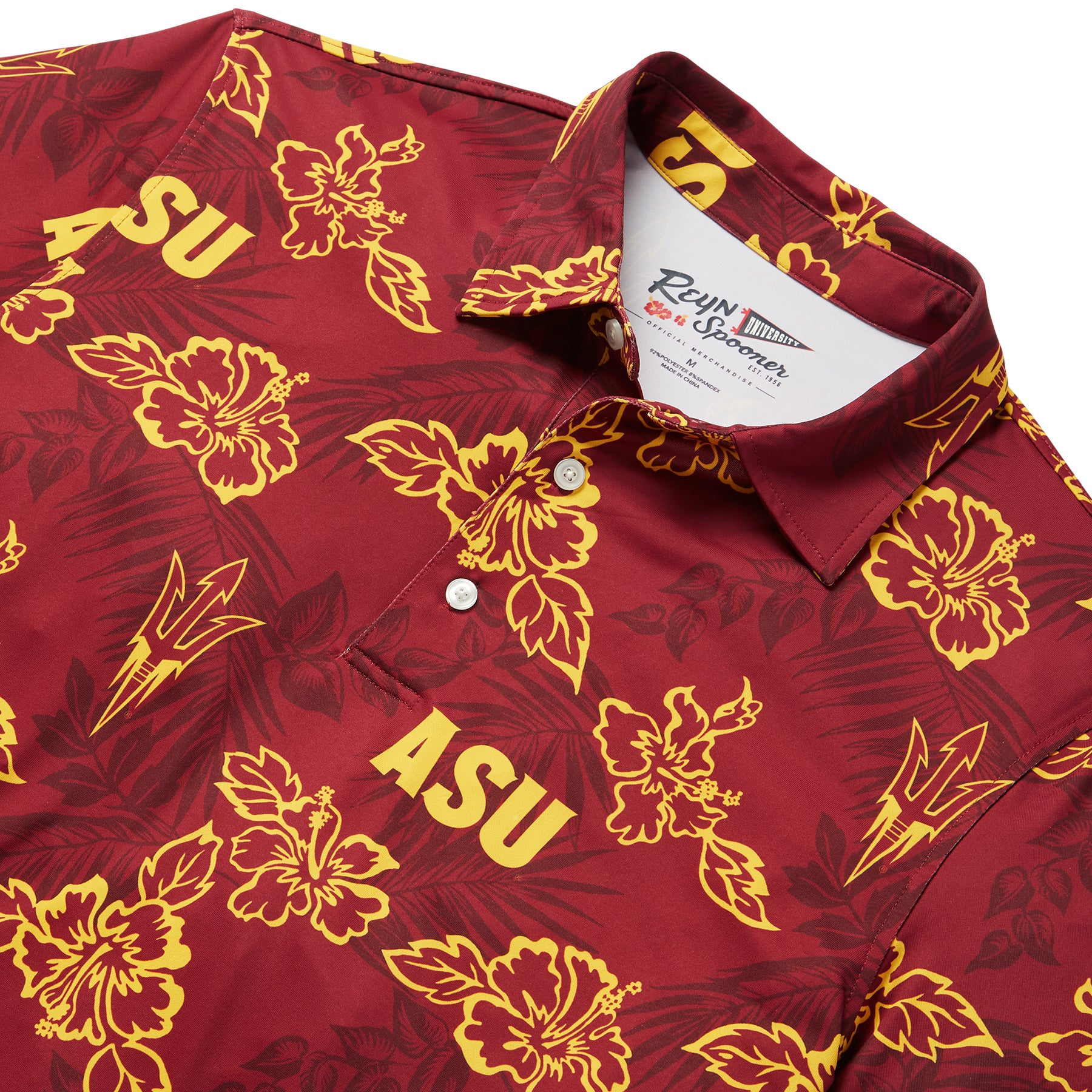 Reyn Spooner ARIZONA STATE UNIVERSITY POLO in MAROON