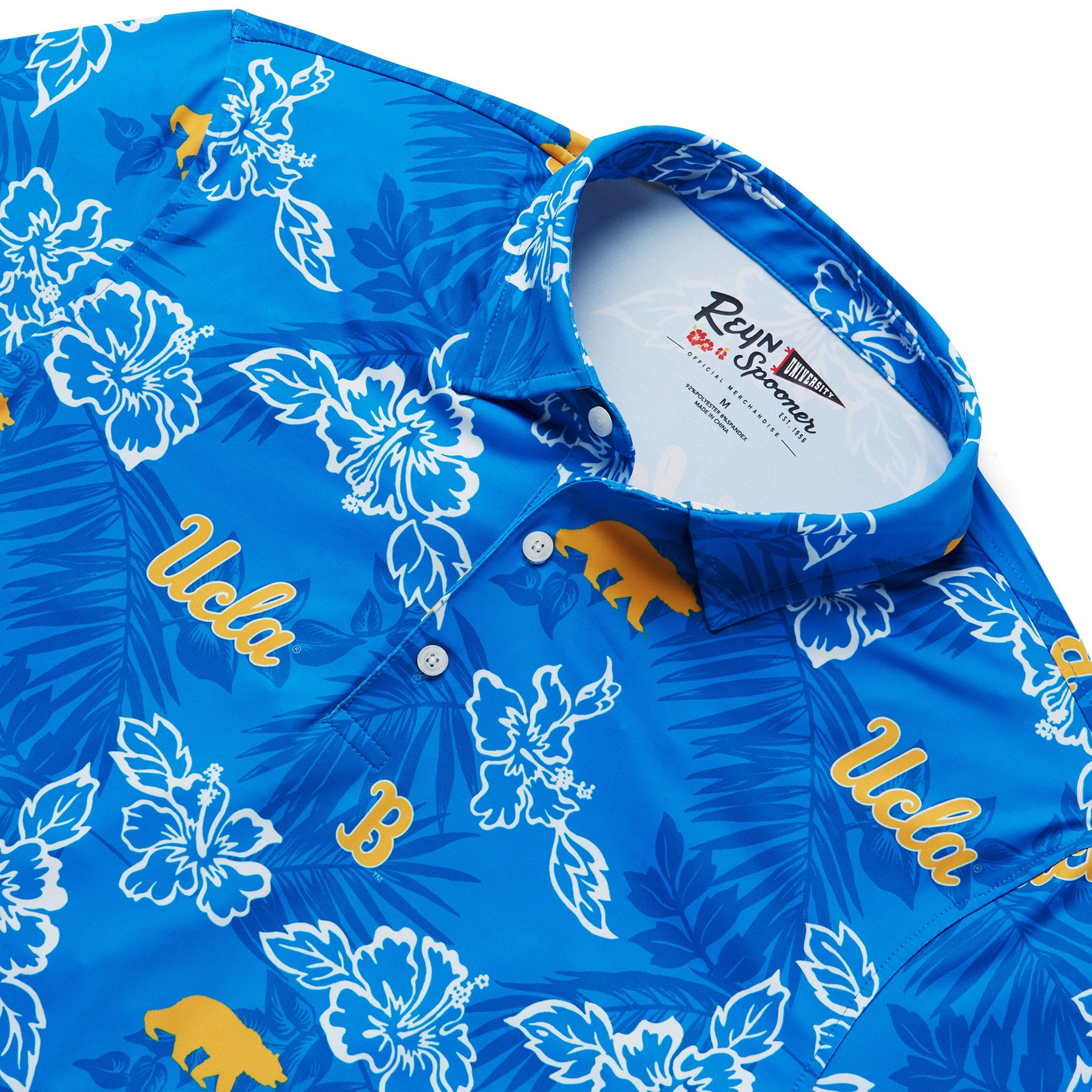 Reyn Spooner UNIVERSITY OF CALIFORNIA LOS ANGELES POLO in BLUE