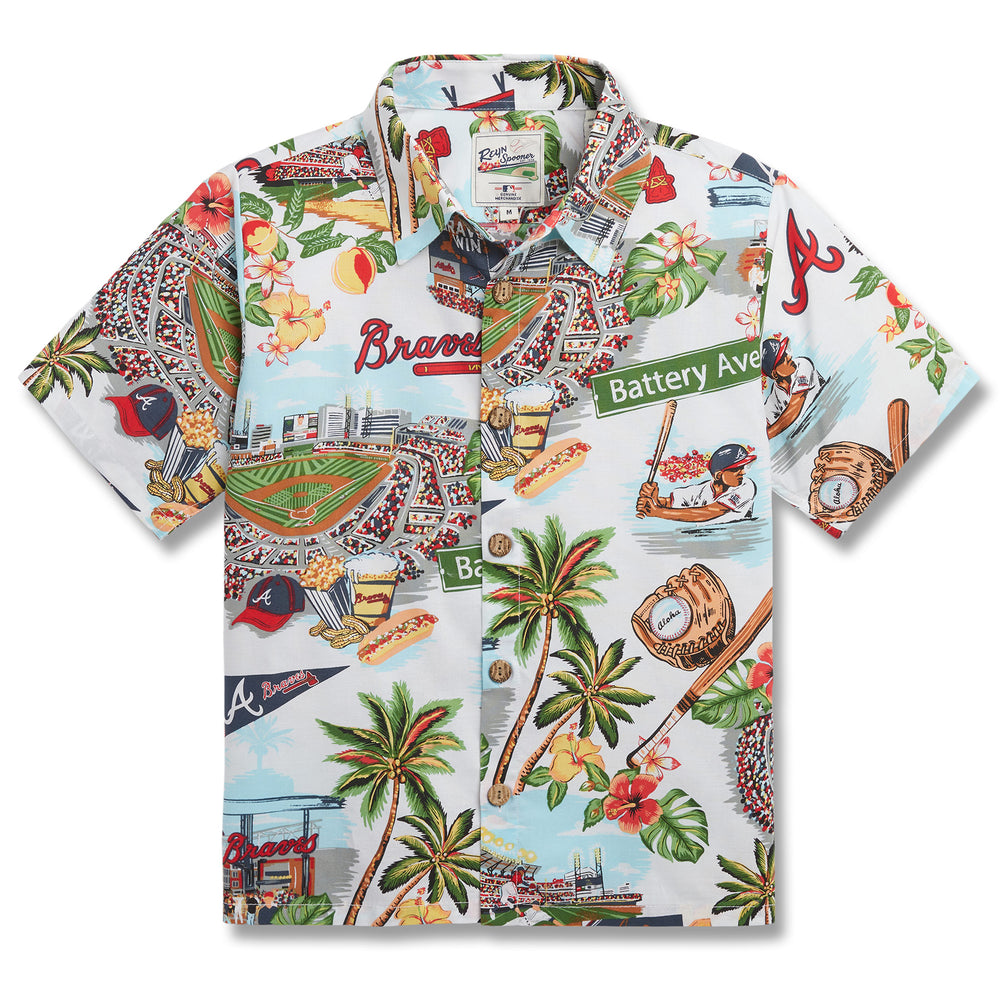 Vintage LOS ANGELES DODGERS MLB Reyn Spooner Cotton Hawaiian Shirt