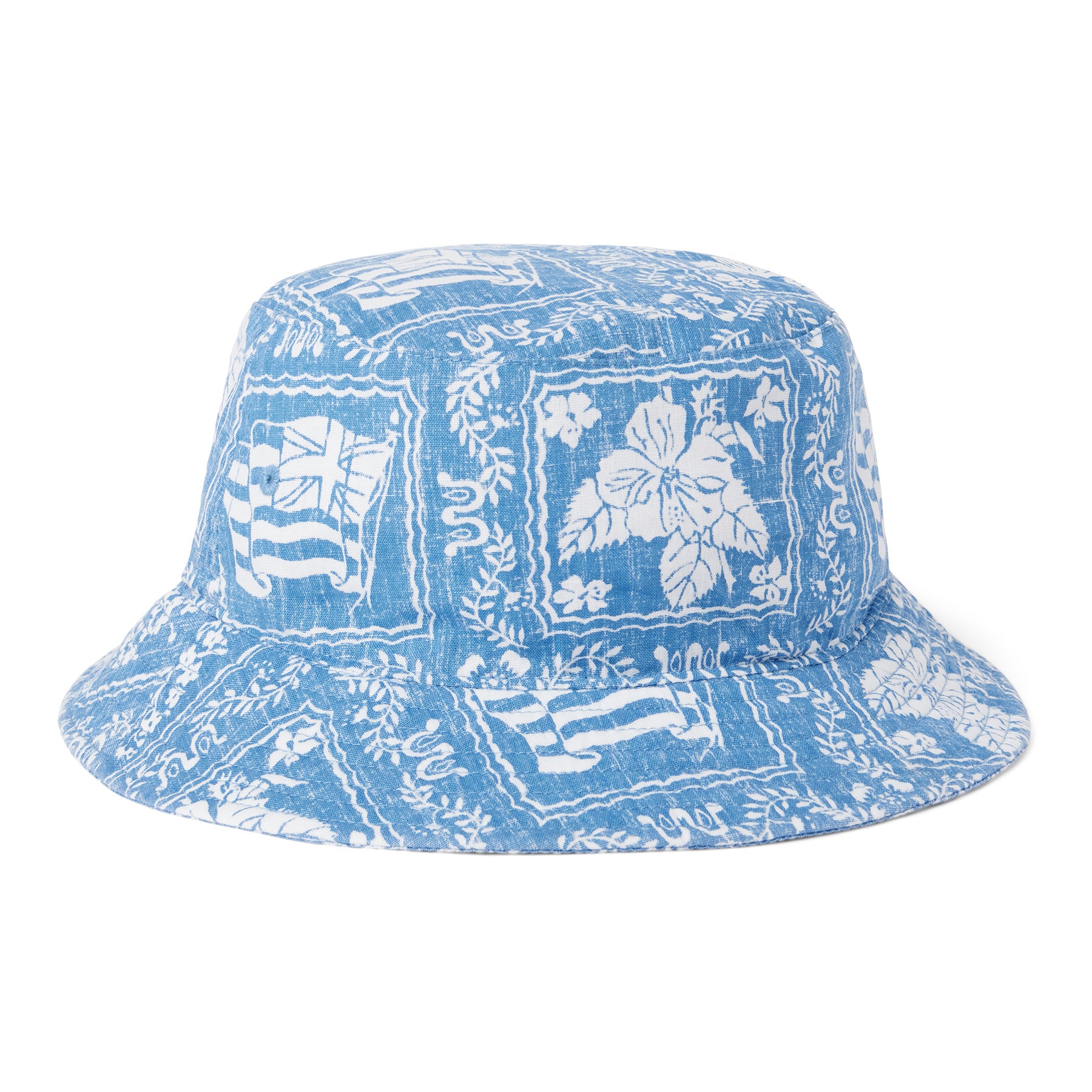 Reyn Spooner LAHAINA SAILOR BUCKET HAT in DENIM