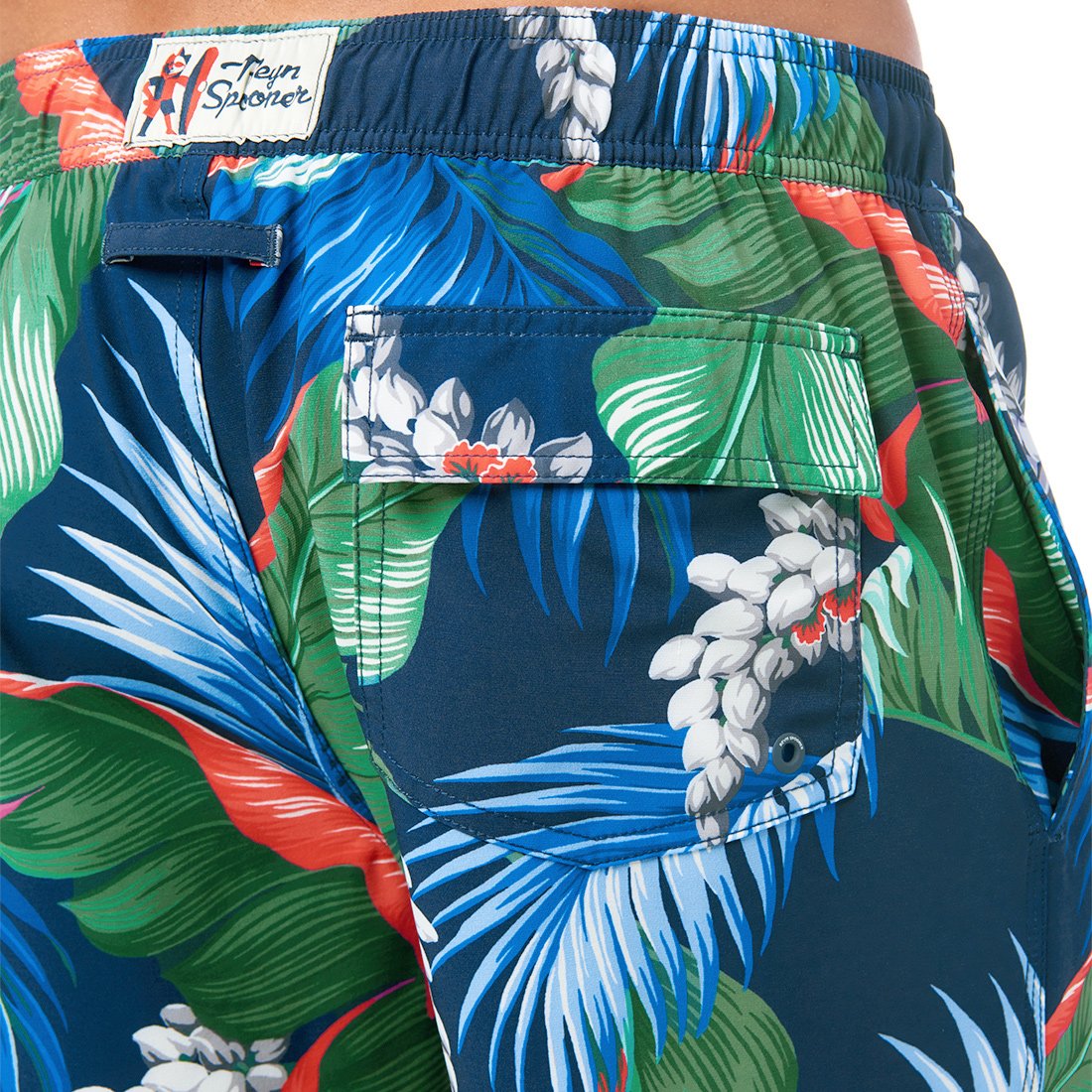 Reyn Spooner ROYAL TAHITI SWIMSUIT in DRESS BLUES