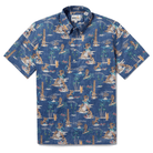 Reyn Spooner TIKI DUDES PULLOVER in DRESS BLUES