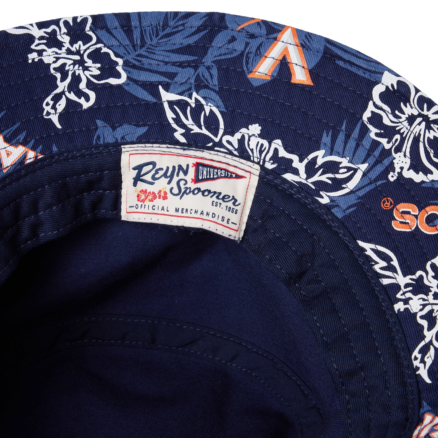 Reyn Spooner UNIVERSITY OF VIRGINIA BUCKET HAT in NAVY